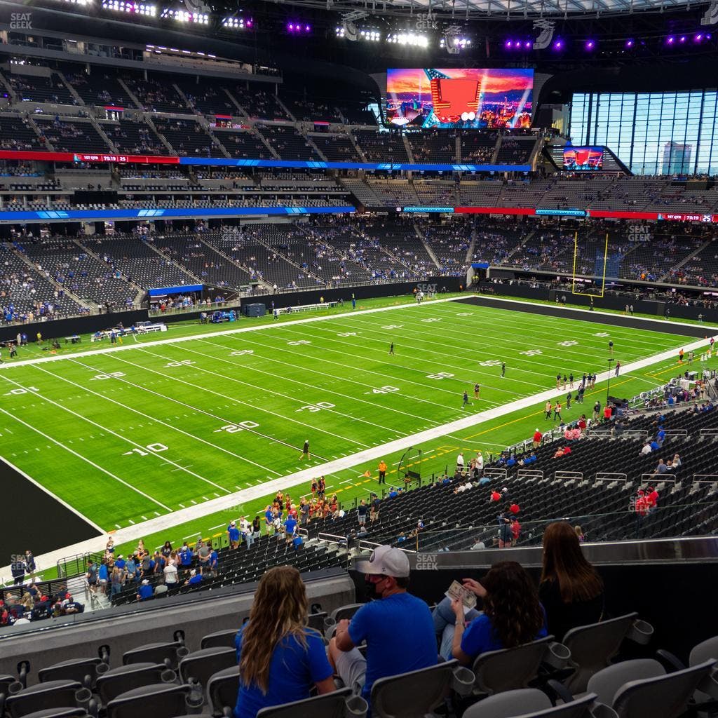 Allegiant Stadium - Section 218 Seat View