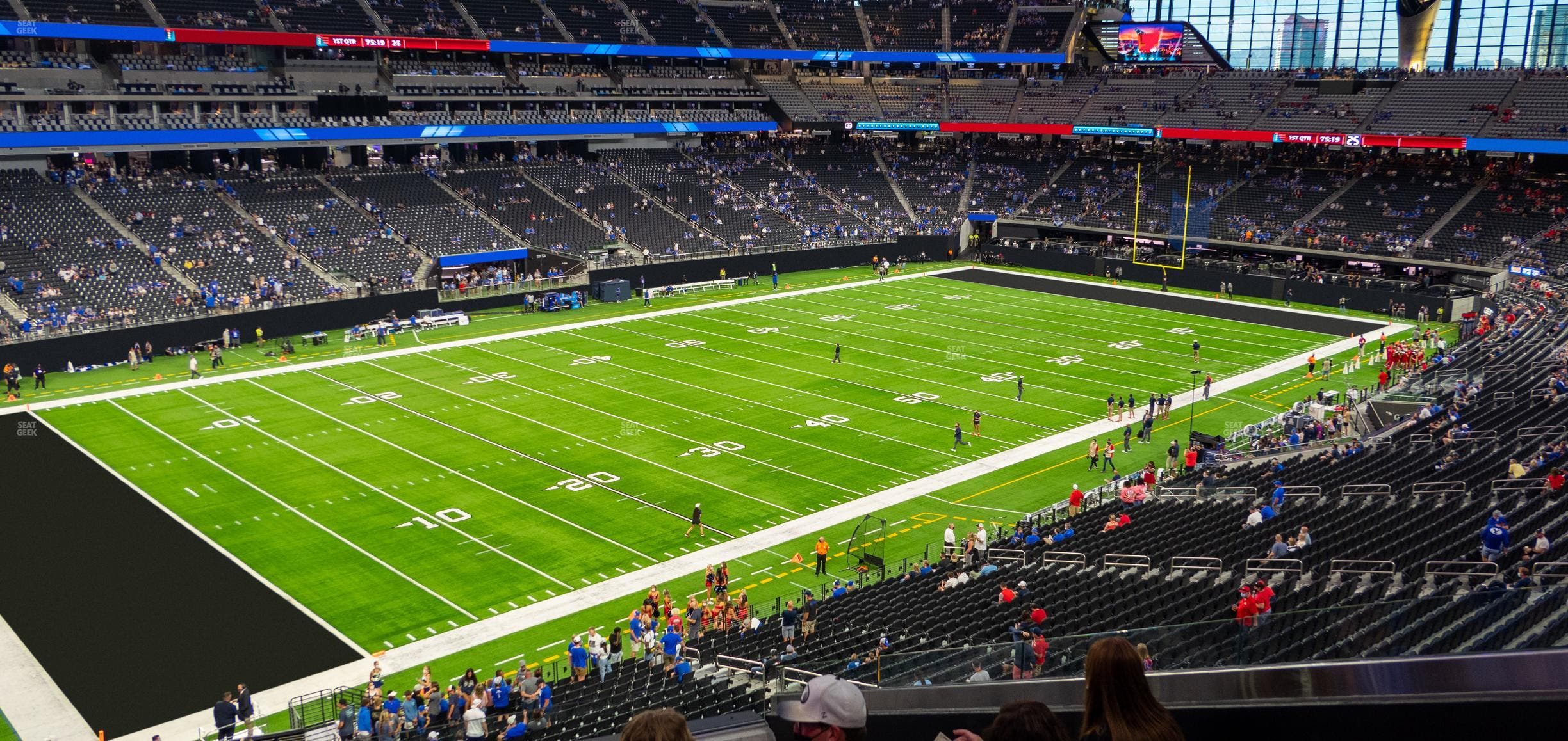 Allegiant Stadium - Section 218 Seat View