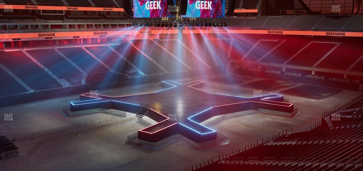 Allegiant Stadium - Section 218 Seat View