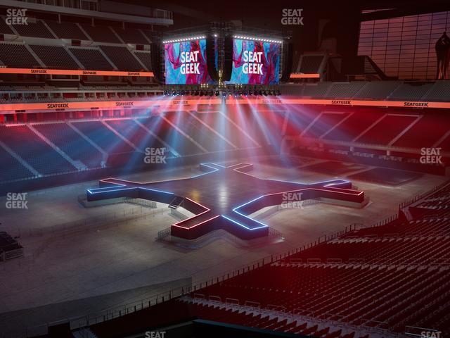 Allegiant Stadium - Section 218 Seat View Allegiant Stadium - Section 218 Seat View