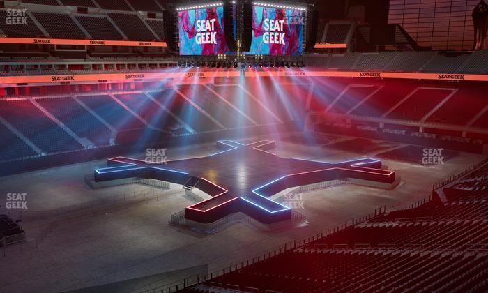 Allegiant Stadium - Section 218 Seat View