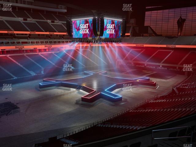 Allegiant Stadium - Section 219 Seat View Allegiant Stadium - Section 219 Seat View