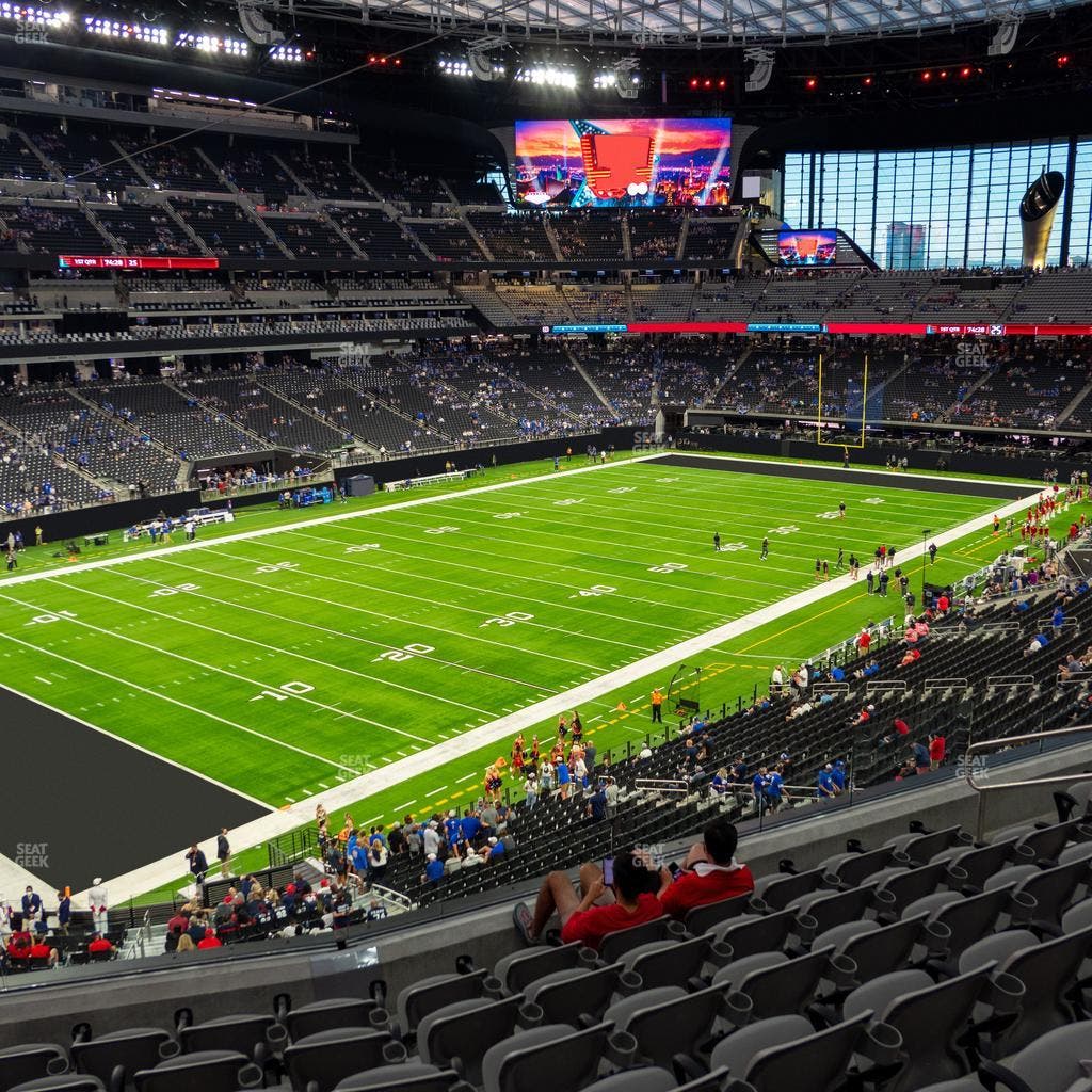 Allegiant Stadium - Section 219 Seat View