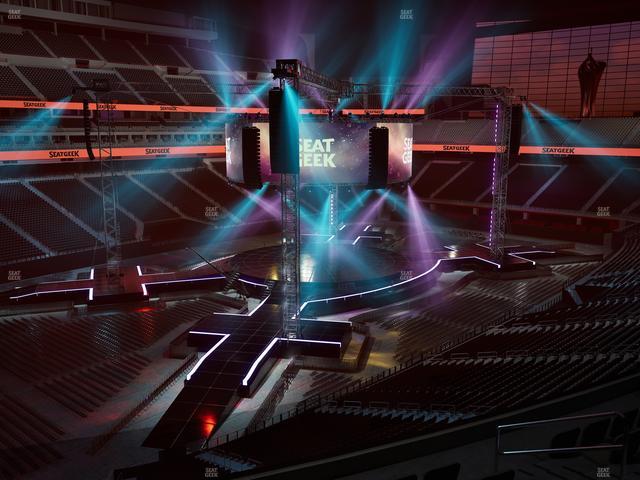 Allegiant Stadium - Section 219 Seat View