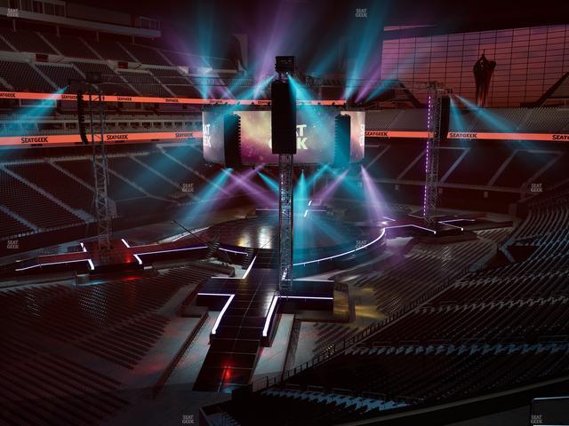 Allegiant Stadium - Section 220 Seat View