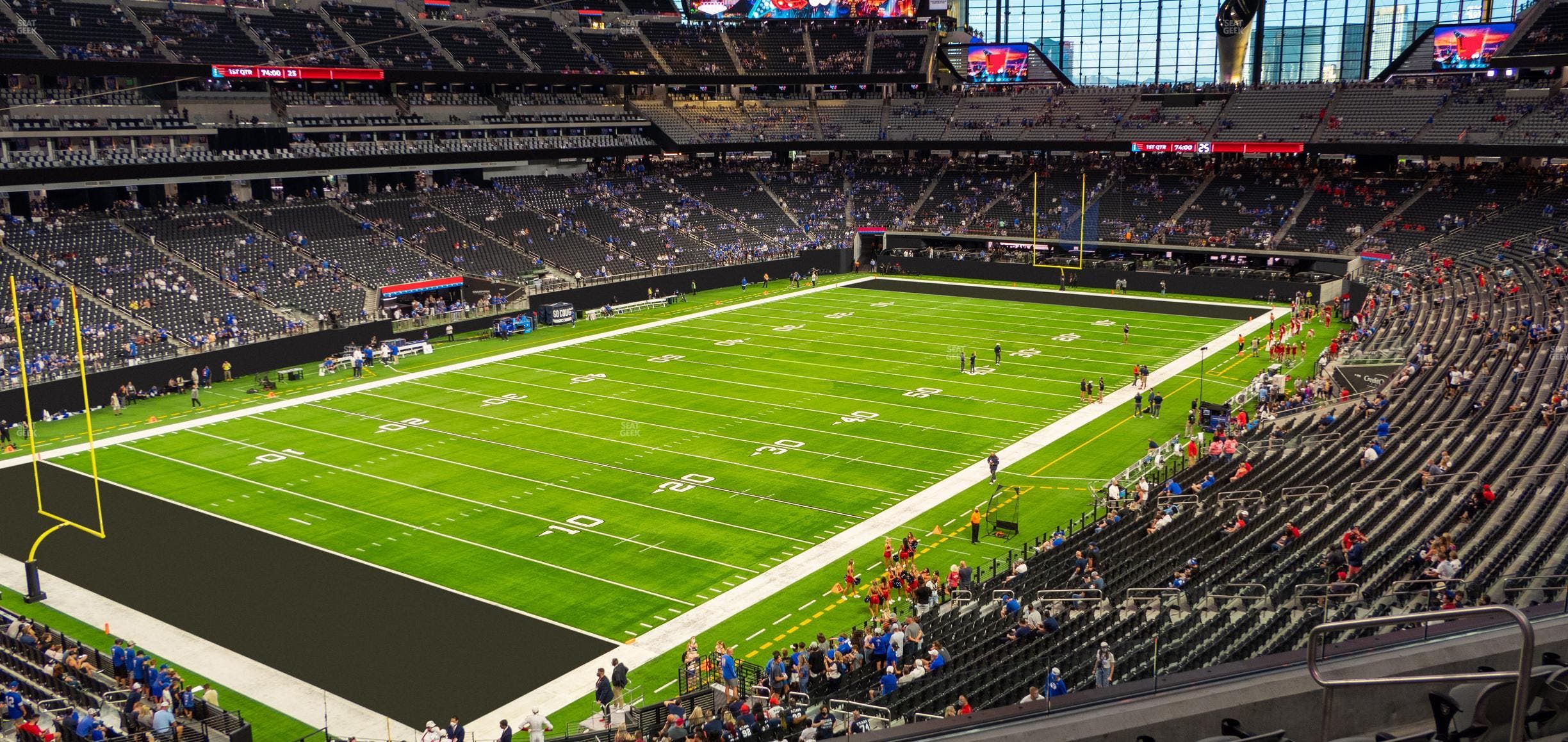 Allegiant Stadium - Section 220 Seat View