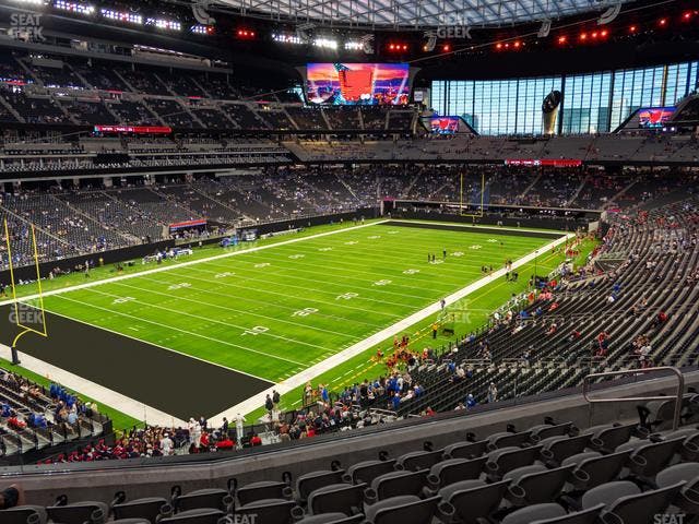 Allegiant Stadium - Section 220 Seat View