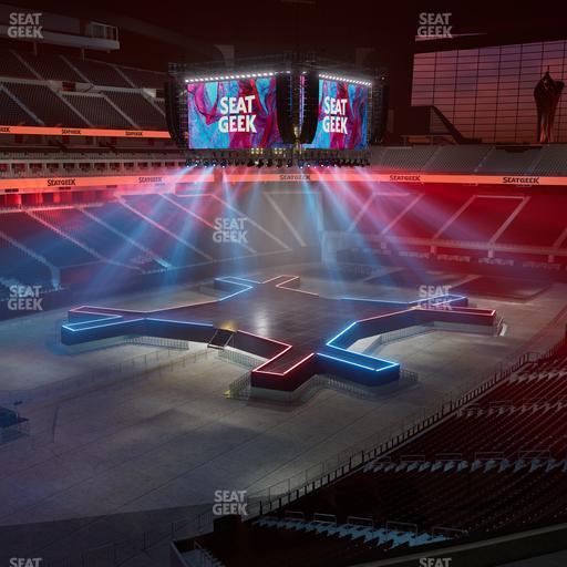 Allegiant Stadium - Section 220 Seat View