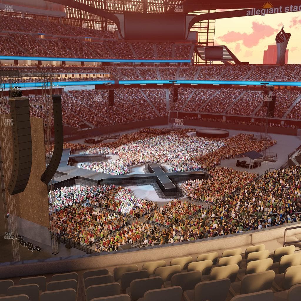 Allegiant Stadium - Section 220 Seat View