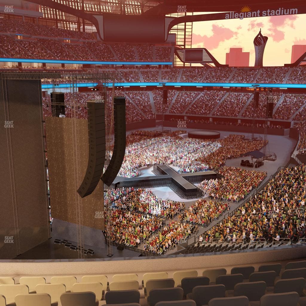 Allegiant Stadium - Section 221 Seat View