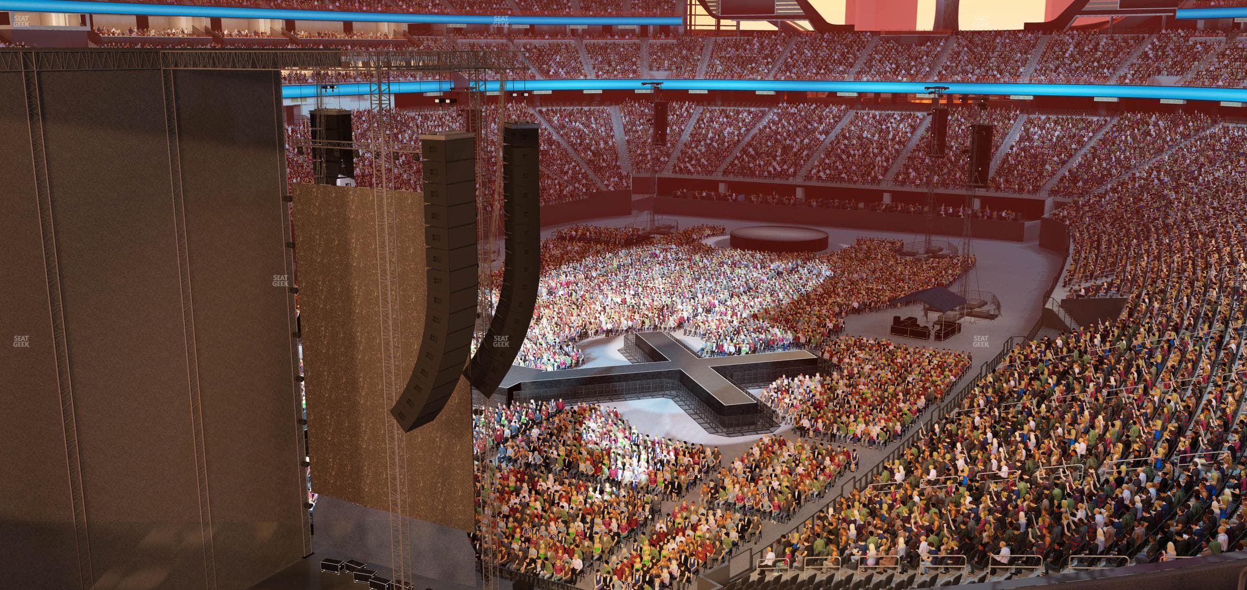 Allegiant Stadium - Section 221 Seat View