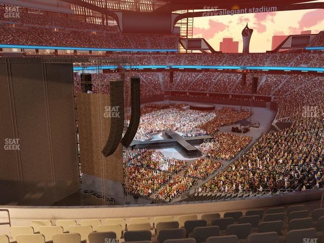 Allegiant Stadium - Section 221 Seat View