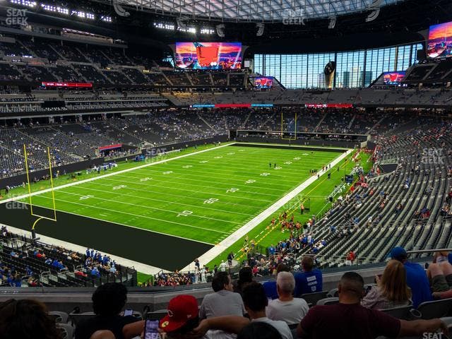Allegiant Stadium - Section 221 Seat View