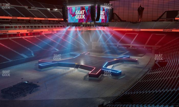 Allegiant Stadium - Section 221 Seat View