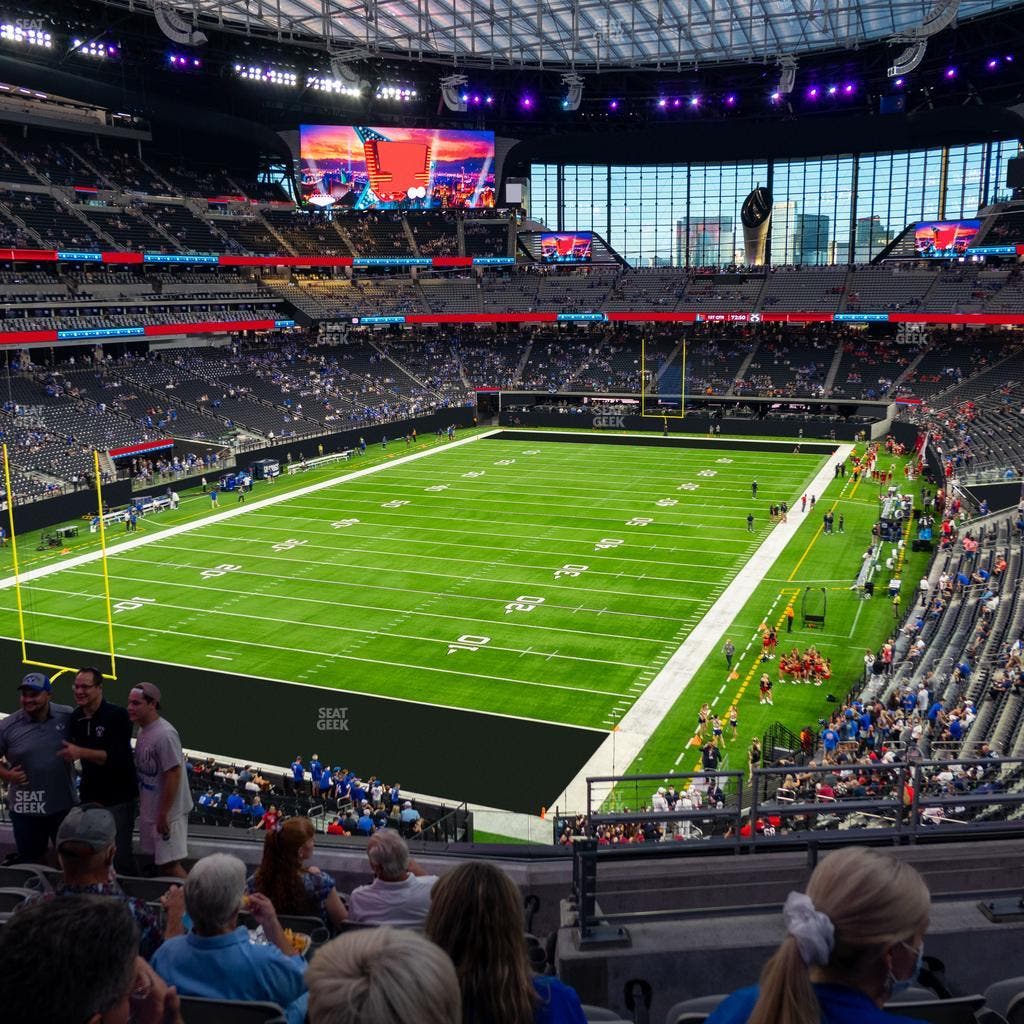 Allegiant Stadium - Section 222 Seat View