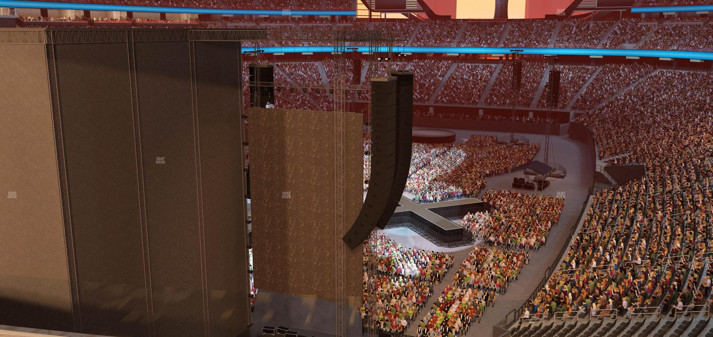 Allegiant Stadium - Section 222 Seat View