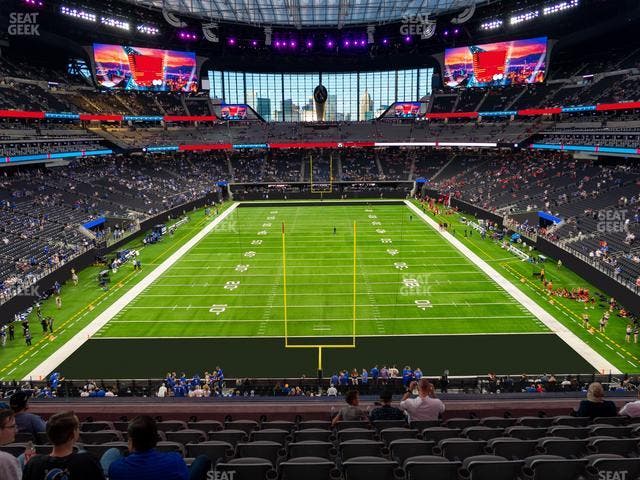 Allegiant Stadium - Section 225 Seat View