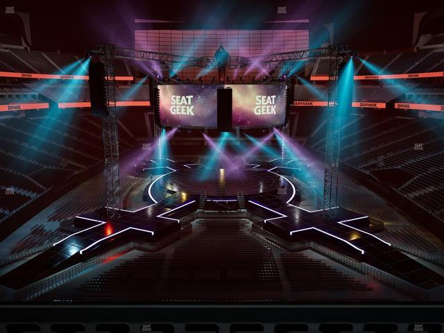 Allegiant Stadium - Section 225 Seat View