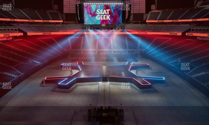 Allegiant Stadium - Section 225 Seat View