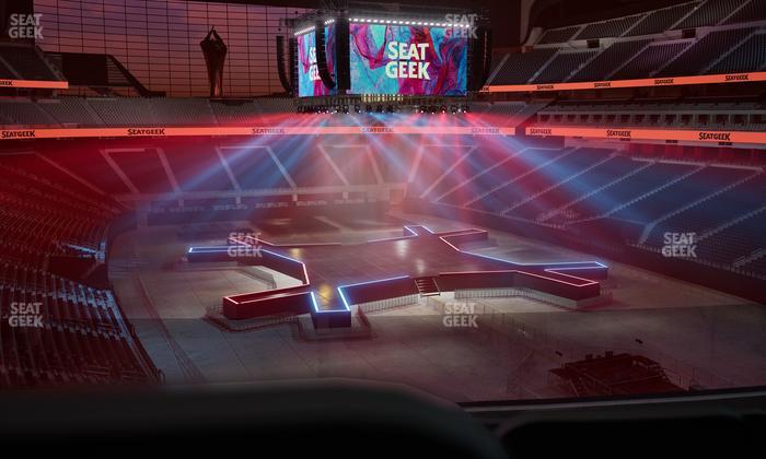 Allegiant Stadium - Section 228 Seat View