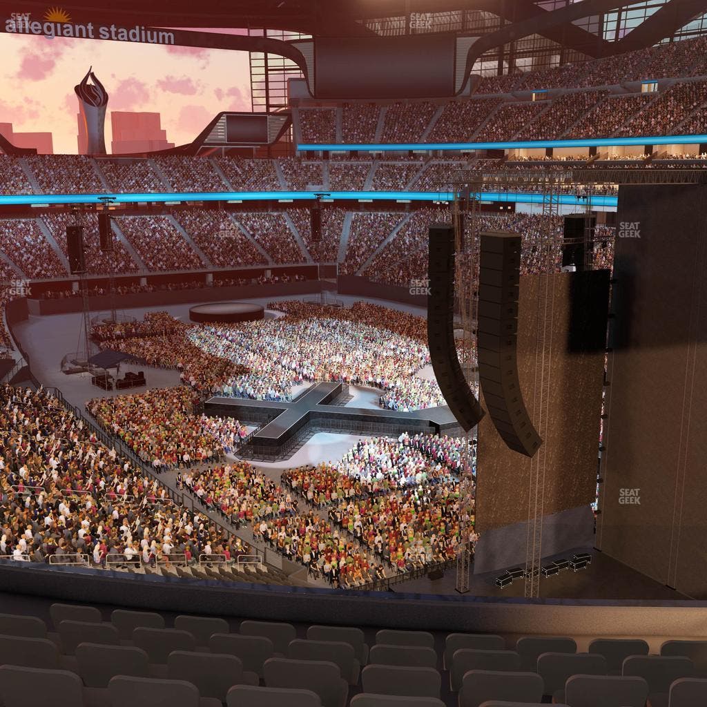 Allegiant Stadium - Section 229 Seat View