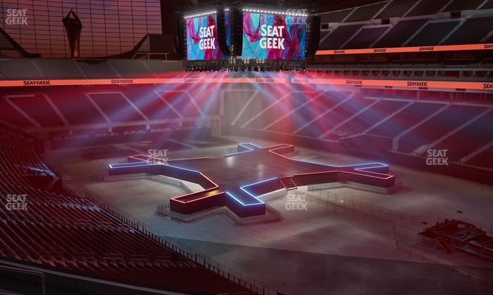 Allegiant Stadium - Section 230 Seat View