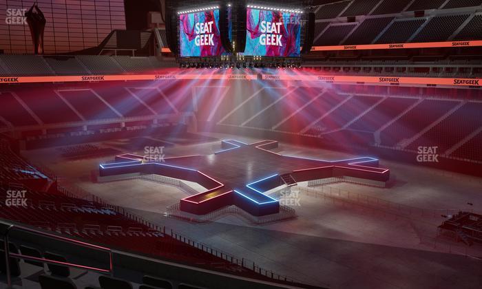 Allegiant Stadium - Section 231 Seat View