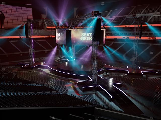 Allegiant Stadium - Section 232 Seat View