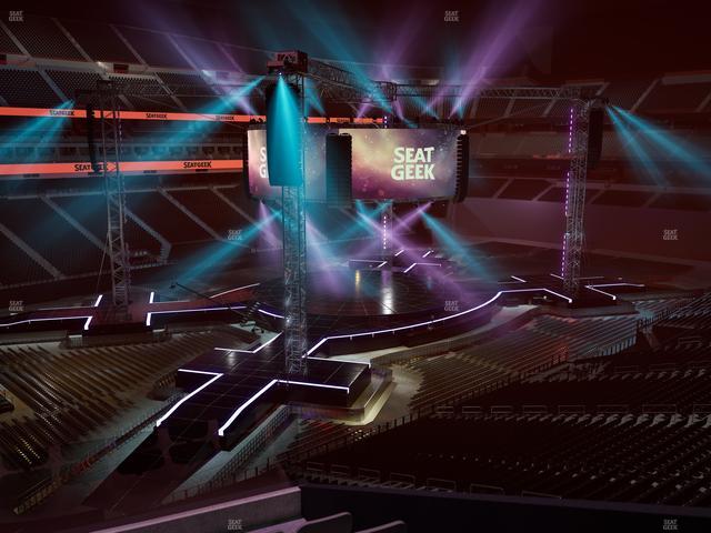 Allegiant Stadium - Section 242 Seat View