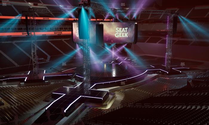 Allegiant Stadium - Section 242 Seat View