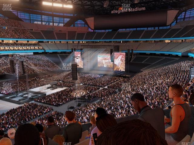 Allegiant Stadium - Section 242 Seat View