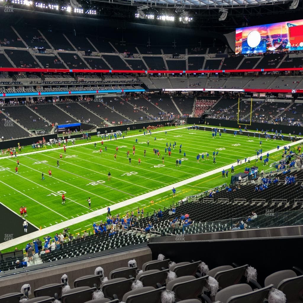 Allegiant Stadium - Section 242 Seat View