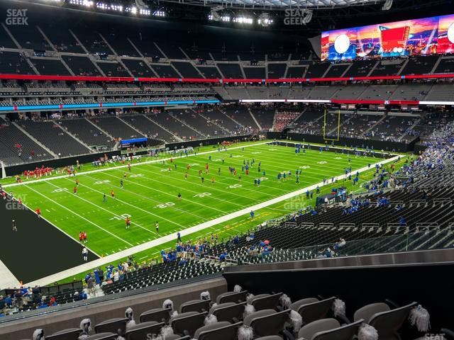 Allegiant Stadium - Section 242 Seat View