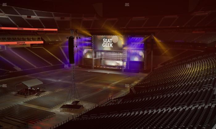 Allegiant Stadium - Section 242 Seat View