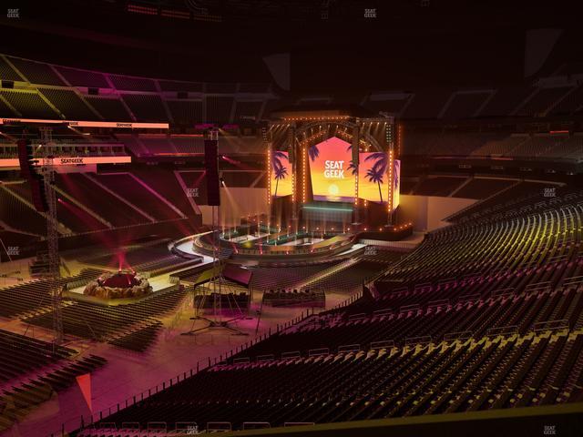 Allegiant Stadium - Section 242 Seat View