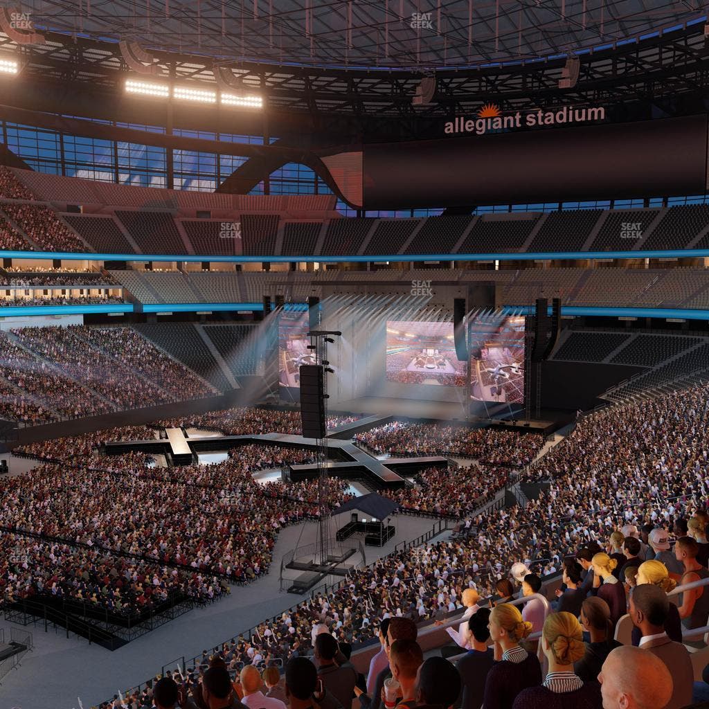 Allegiant Stadium - Section 243 Seat View