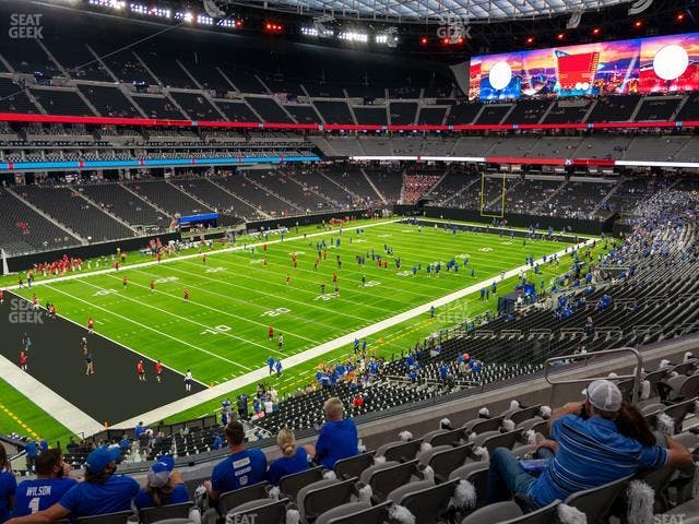 Allegiant Stadium - Section 243 Seat View