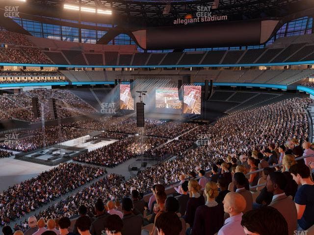 Allegiant Stadium - Section 243 Seat View