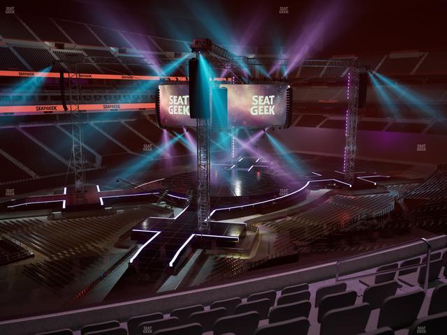 Allegiant Stadium - Section 243 Seat View