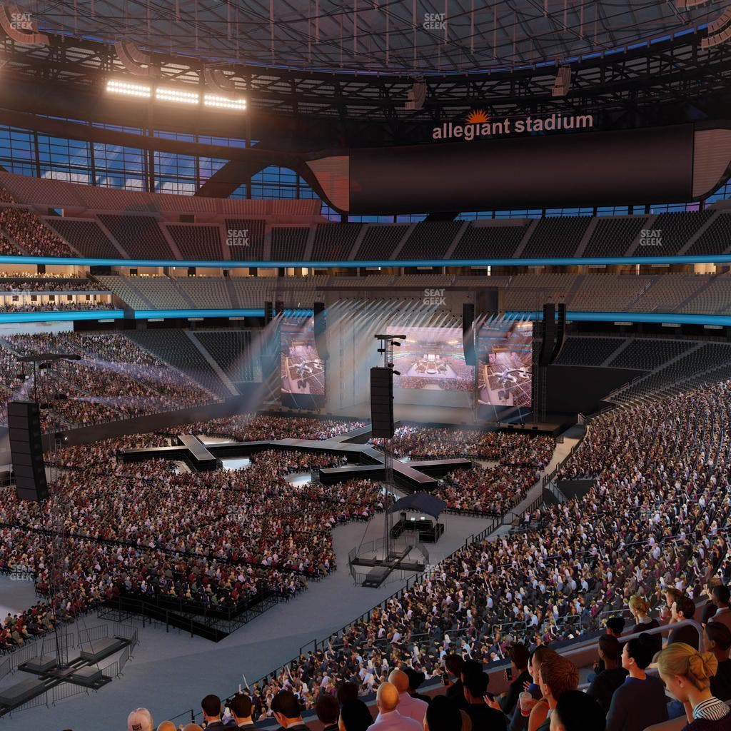 Allegiant Stadium - Section 244 Seat View