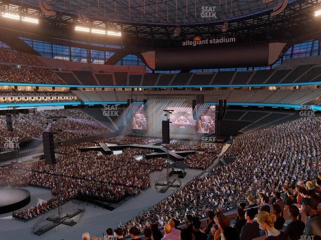 Allegiant Stadium - Section 244 Seat View