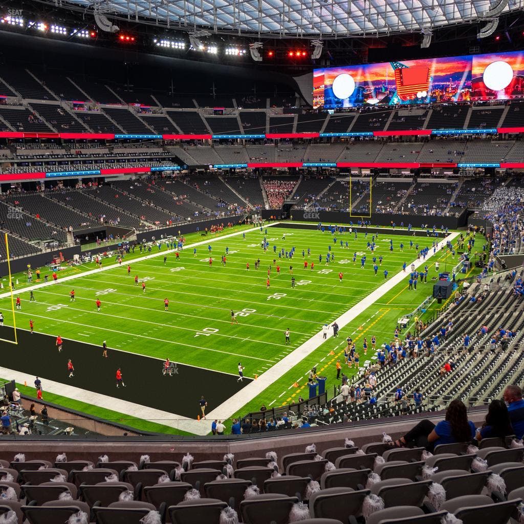 Allegiant Stadium - Section 245 Seat View