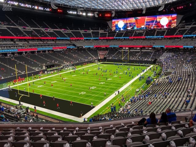 Allegiant Stadium - Section 245 Seat View
