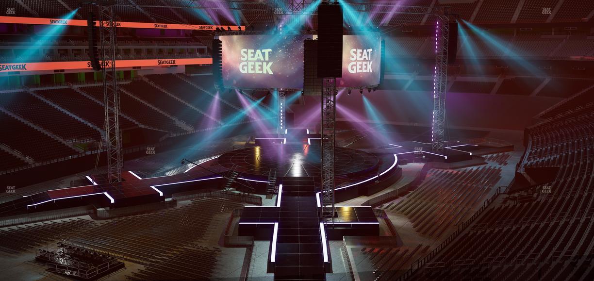 Allegiant Stadium - Section 245 Seat View
