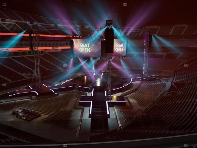 Allegiant Stadium - Section 245 Seat View