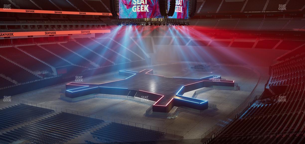 Allegiant Stadium - Section 245 Seat View