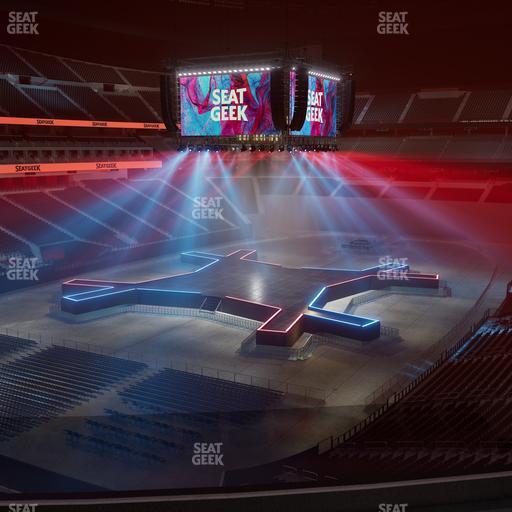 Allegiant Stadium - Section 245 Seat View