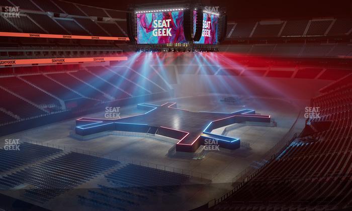 Allegiant Stadium - Section 245 Seat View