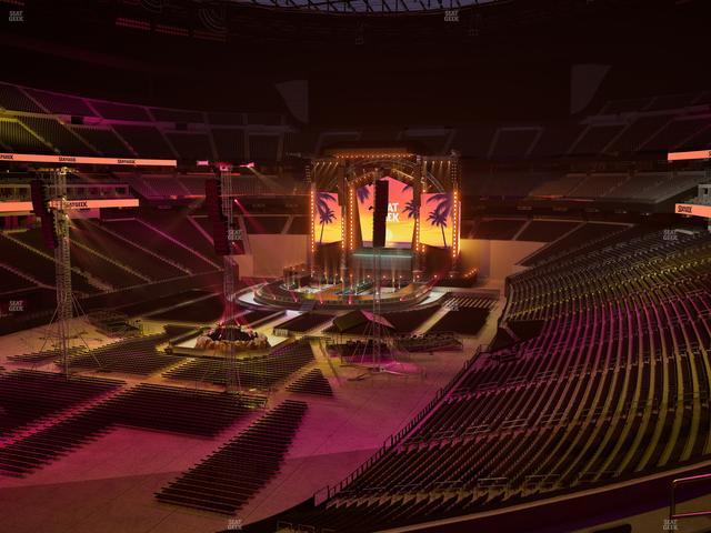 Allegiant Stadium - Section 245 Seat View