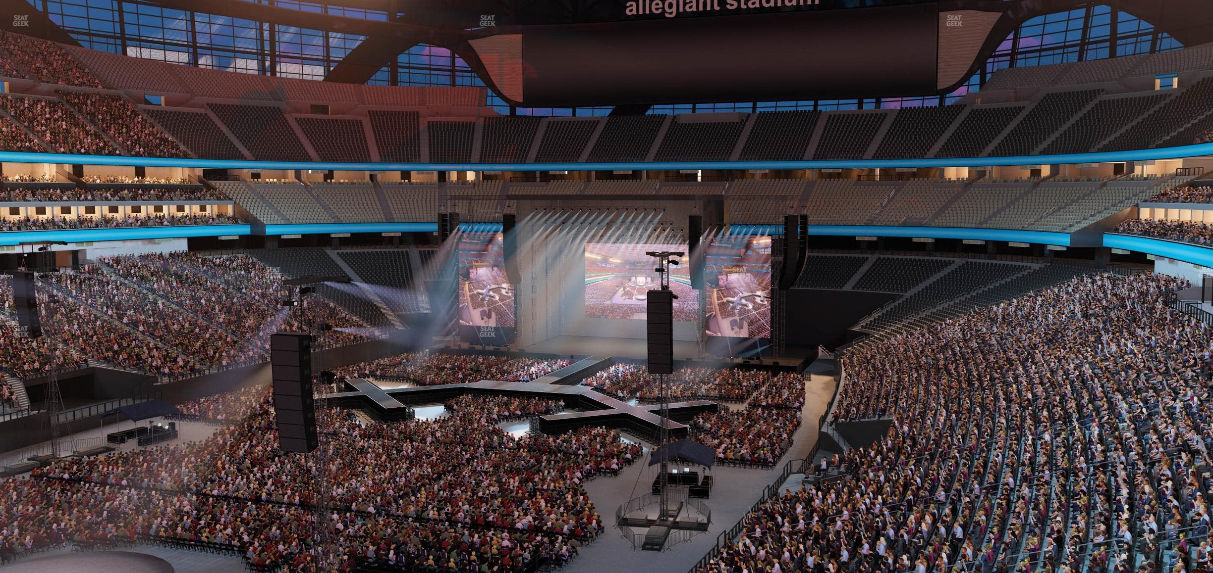 Allegiant Stadium - Section 245 Seat View